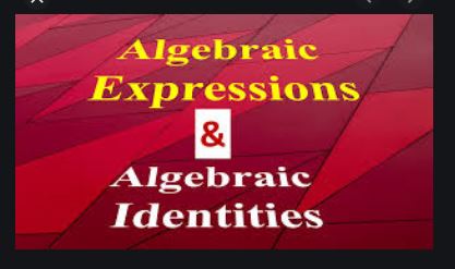 Algebraic Identities Class-8 RS Aggarwal Goyal Brothers Prakashan