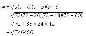 Concise Class-9 Area and Perimeter of Plane Figure ICSE Maths Selina Solutions Exe-20 A Q-2