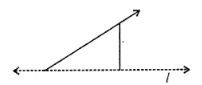 Question 3. In the given figure, / is the line of symmetry. Complete the diagram to make it symmetrical.