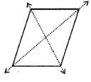 Question 6. A rhombus is symmetrical about