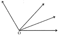 Question 16. In the given figure, the number of angles is