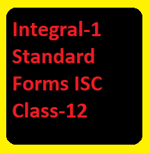 OP Malhotra Indefinite Integral-1 Standard Forms ISC Class-12 Maths Solutions Ch-13
