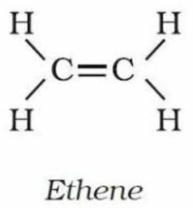 structural formula of Ethene