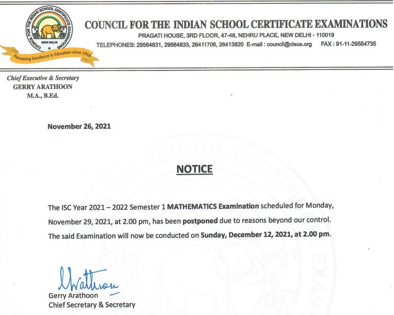 semester-1-icse-and-isc-for-2021-22-examination-latest-update-icsehelp