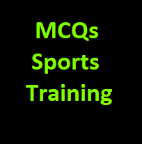 Sports Training MCQ Type Questions for ICSE Class-10 Physical Education
