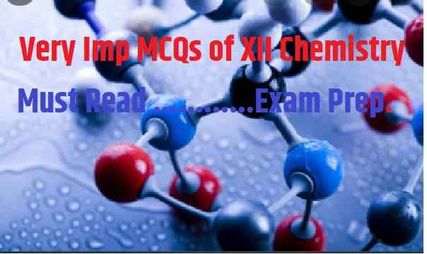 Coordination Compounds MCQs Questions With Answers For ISC Class 12 