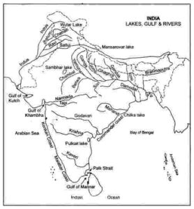 Question 12 One the map of India