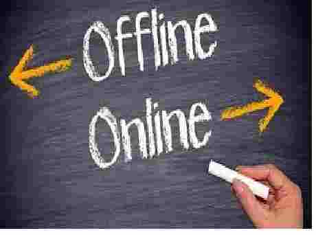 Online or offline studies