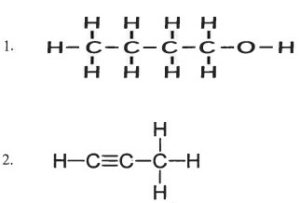 (b) Name the following organic compounds in IUPAC system: