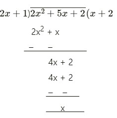 If (2x + 1) is a factor of both the expressionzs 2x2 – 5x + p and 2x2 + 5x + q, find the value of p and q. Hence find the other factors of both the polynomials.