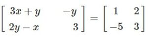 matrices ml class 10 8.1 question 5
