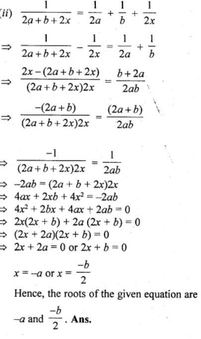 ml 5.2 class 10 quadratic ans 16 b