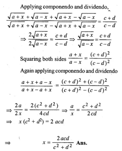 ml classs 10 matrices exercise 7.3 question 10e