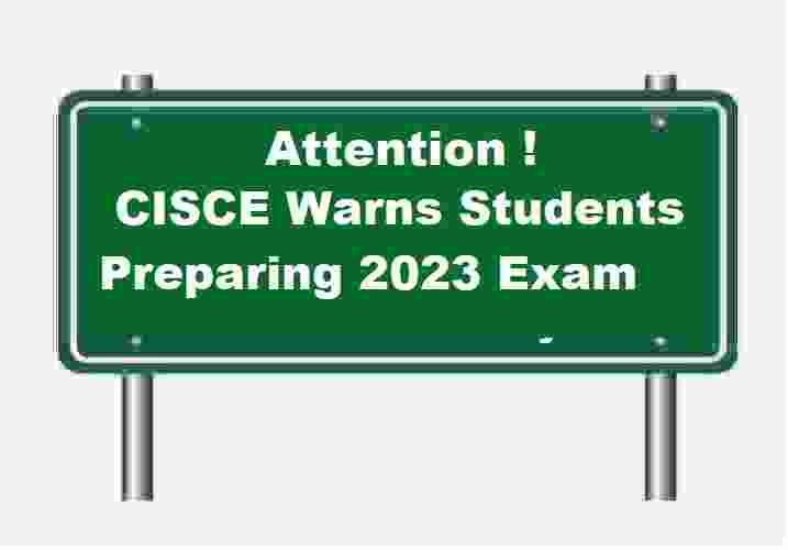 CISCE Warns Student Beware on Fake Official Website