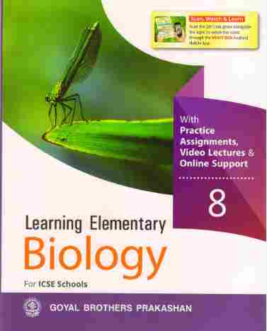 ICSE Class-8 Biology Goyal Brothers Solution.