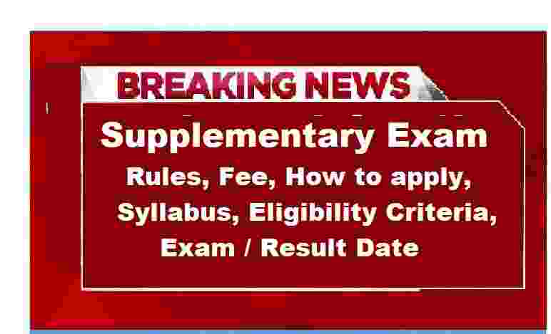 ICSE ISC Supplementary 2023-24 Rules Fee Syllabus Exam Result Date