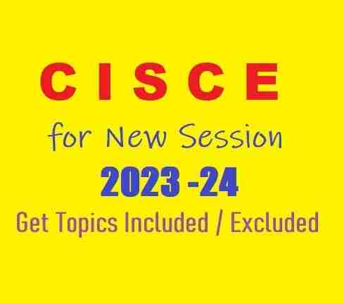 ISC Specimen Paper 2024: CISCE Class 12 Sample Paper 2023-24, Download PDF