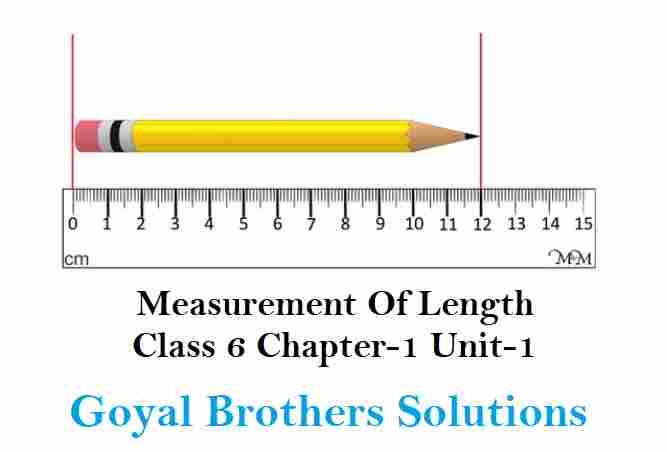 Measurement of Length Class-6th Goyal Brothers Physics Solutions