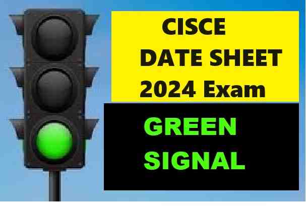 CISCE Time Table 2024 Update