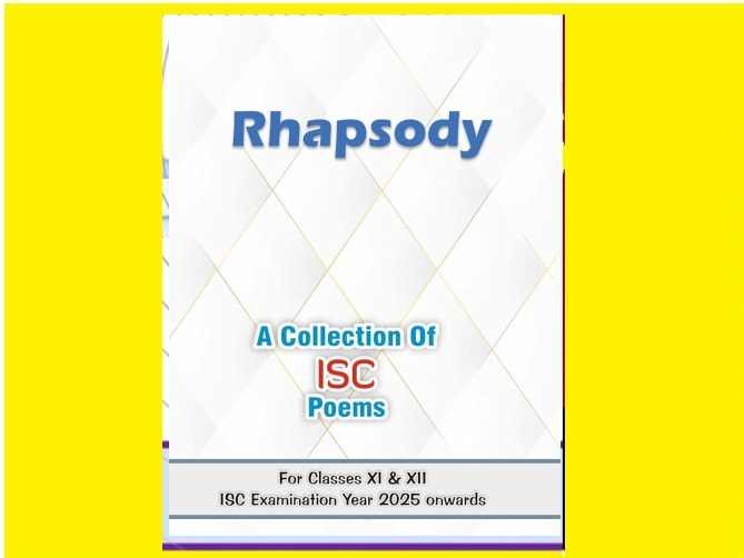 Rhapsody Workbook Solutions ISC English Evergreen Publications