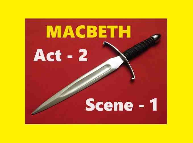 Macbeth Act 2 Scene 1 ISC Workbook Questions Answers