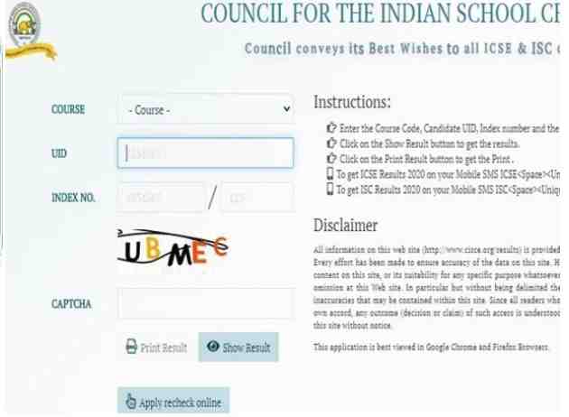 CISCE Results 2024 Latest Update Check Release Date and Time