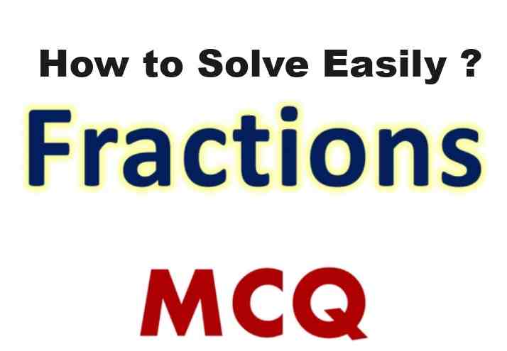 Fractions Class 6 RS Aggarwal Exe-4 I MCQs Goyal Brothers ICSE Maths Solutions