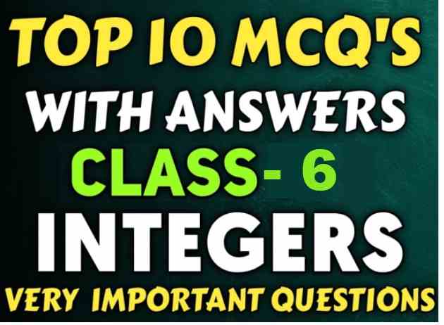 Integers Class 6 RS Aggarwal Exe-3C MCQs Goyal Brothers ICSE Maths Solutions