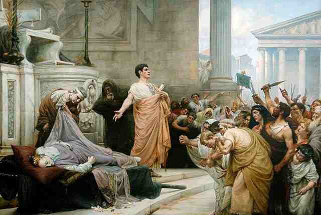 Julius Caesar Act-3 Scene-2 Summary ICSE Class 10 Drama