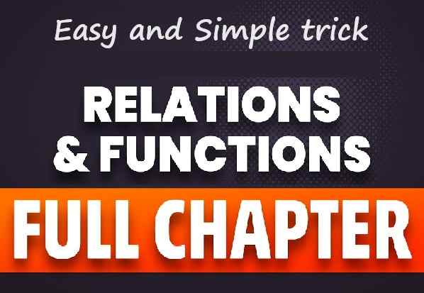 Relation and function ISC Class 12 Maths ML Aggarwal Solutions