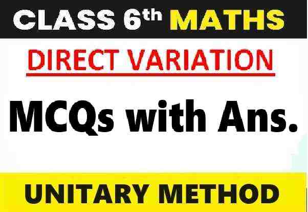 Unitary Method MCQs Class 6 RS Aggarwal Exe-9B Goyal Brothers ICSE Maths Solutions