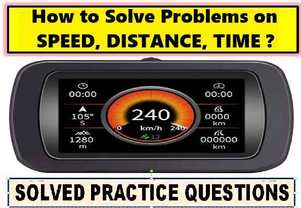 Speed Distance and Time Class 6 RS Aggarwal Exe-11A Goyal Brothers ICSE Maths Solutions