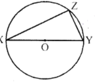 In the figure, XY is a diameter. Prove that XY > XZ. 