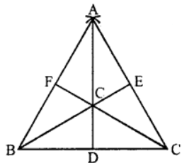 Prove that the medians of an equilateral triangle are equal.
