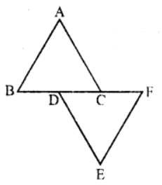 14 In figure, AC = DE, ∠ACB =∠EDF and BD = CF. Prove that AB = EF.
