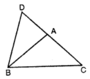In the figure, If AB = AC, then prove that CD > BD. 