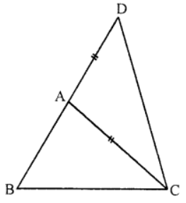 Que-18: Prove that any two sides of a triangle are together greater than the third side.