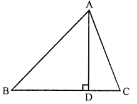 Que-4: In a ∆ABC, AD ⊥ BC. Prove that AB² + CD² = AC² + BD².