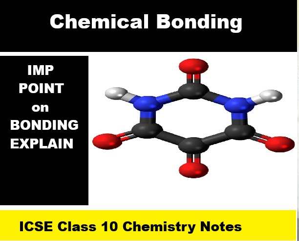 Chemical Bonding ICSE Class 10 Chemistry Notes