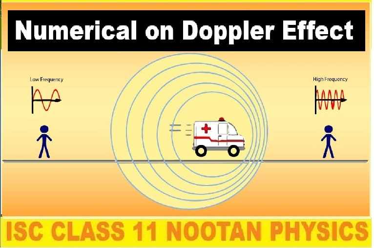 Doppler Effect Numerical Class-11 Nootan ISC Physics Solutions Ch-30