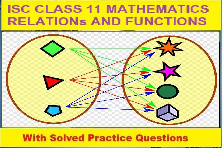 Relations and Functions Class 11 OP Malhotra Exe-2A ISC Maths Solutions