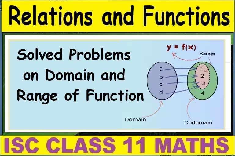 Relations and Functions Class 11 OP Malhotra Exe-2F ISC Maths Solutions