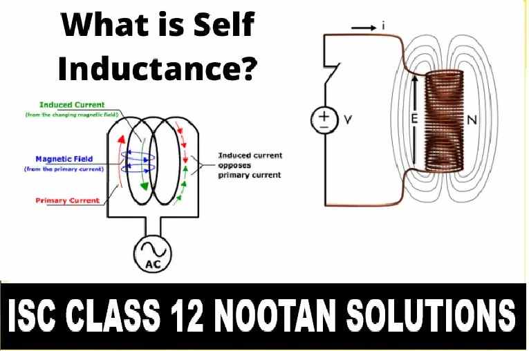 Self-Induction Numerical Class-12 Nootan ISC Physics Solution Ch-11 Electromagnetic Induction