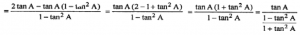 Que-22: tan 2A – sec A sin A = tan A sec 2 A. 
