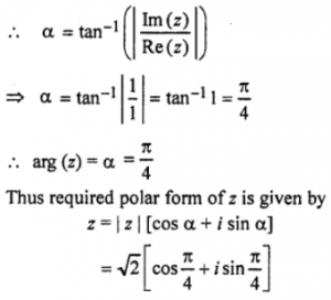 Find the modulus and amplitude of the following complex numbers and hence express them into polar form. Que-11: (5-i)/(2-3i)