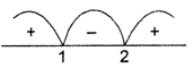 Que-13: Find all real values of x which satisfy x² – 3x + 2 > 0 and x² – 3x – 4 ≤ 0.