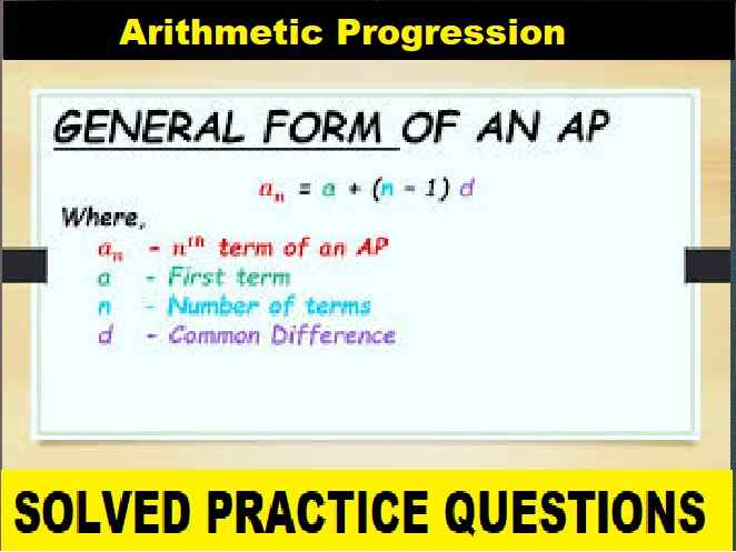 Arithmetic Progression Exe-10A Concise Class-10 ICSE Maths Solution Ch-10