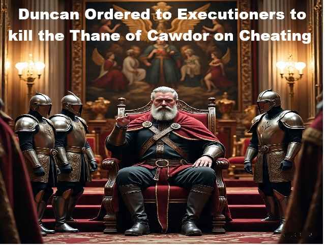 Macbeth Act-1 Scene-4 MCQs ISC Class 11 Drama Workbook Solutions