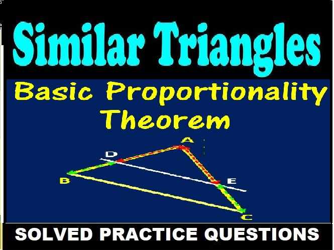 Similarity Exe-15B Class-10 Concise ICSE Maths Solution