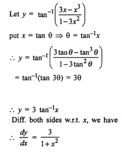 Que-9: tan-1((3x-x²)/(1-3x²))